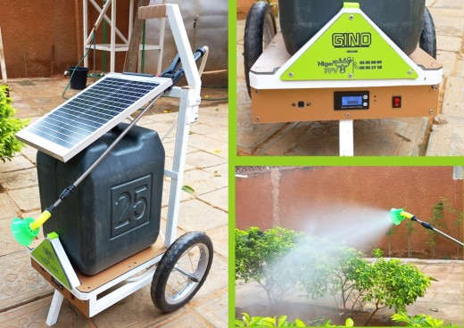 Pulvérisateur Solaire GINO : Une Solution Avancée et Personnalisable Made in Niger pour Optimiser les Rendements Agricoles